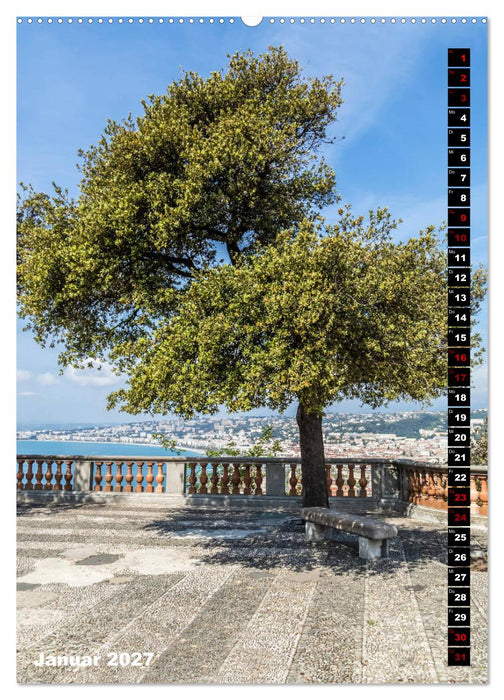 Idyllisches Nizza (CALVENDO Premium Wandkalender 2027)