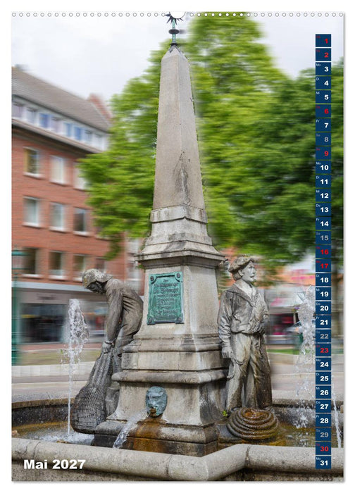 Emden - Sehenswertes der Seehafenstadt (CALVENDO Wandkalender 2027)