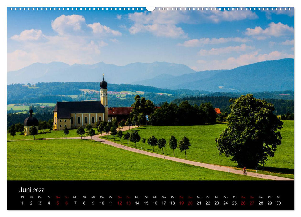 Bayerische Landschaften (CALVENDO Premium Wandkalender 2027)