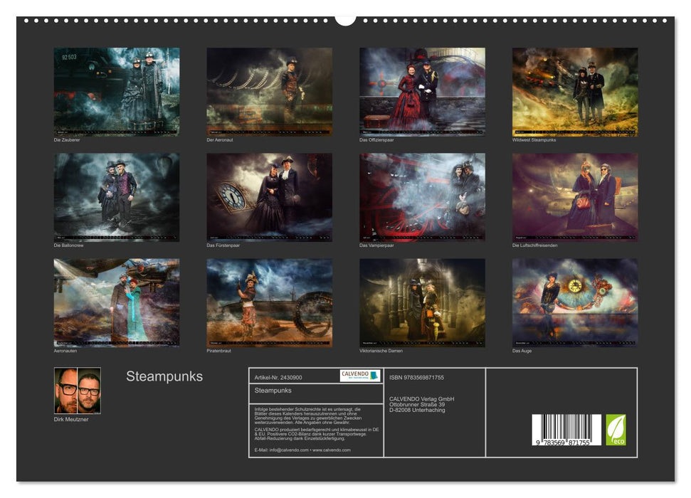 Steampunks (CALVENDO Premium Wandkalender 2027)