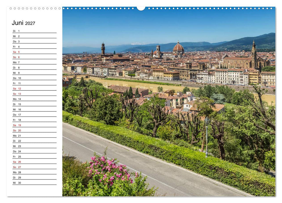 Impressionen aus FLORENZ (CALVENDO Premium Wandkalender 2027)
