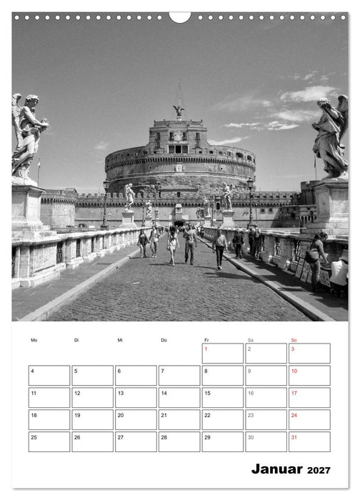 Die ewige Stadt Rom (CALVENDO Wandkalender 2027)