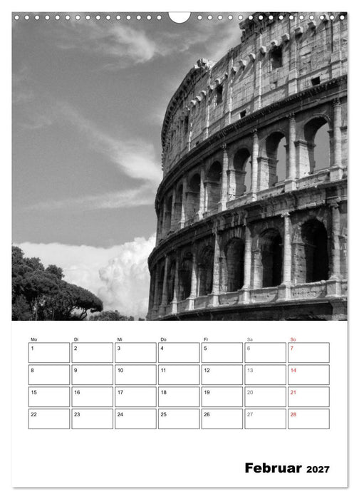 Die ewige Stadt Rom (CALVENDO Wandkalender 2027)