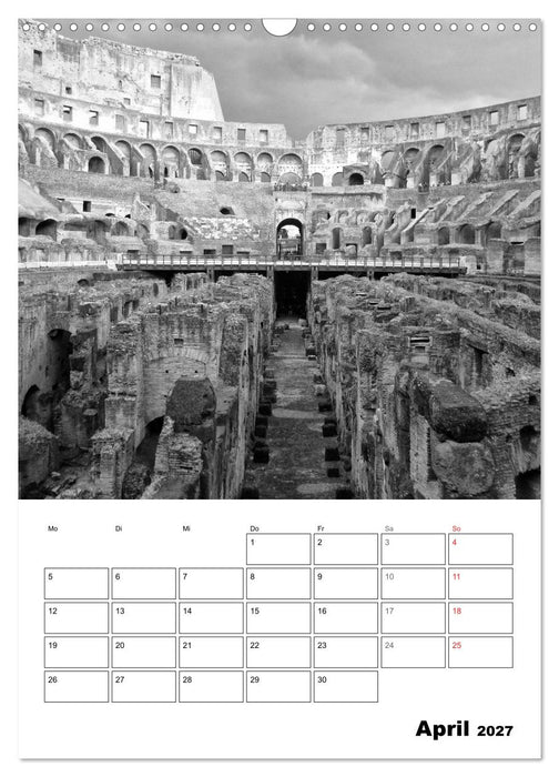 Die ewige Stadt Rom (CALVENDO Wandkalender 2027)