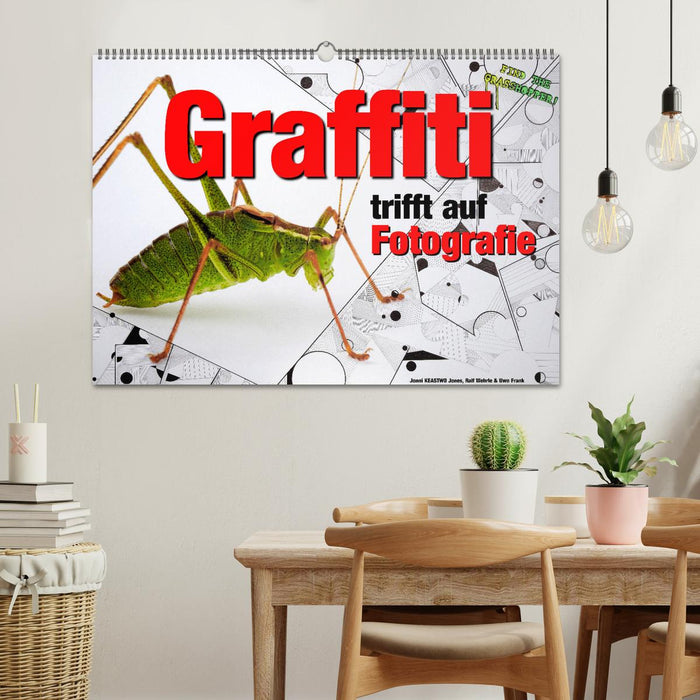 Graffiti trifft auf Fotografie (CALVENDO Wandkalender 2027)