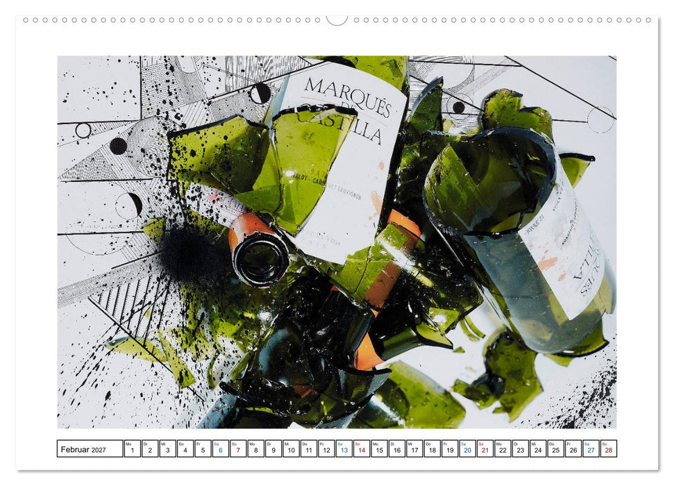 Graffiti trifft auf Fotografie (CALVENDO Wandkalender 2027)
