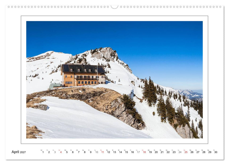 Unterwegs in den Bayerischen Voralpen (CALVENDO Wandkalender 2027)