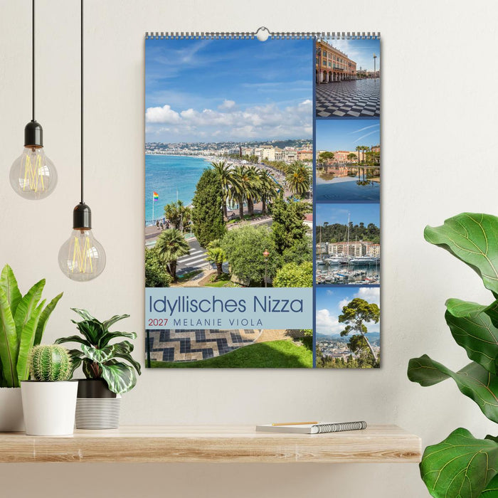 Idyllisches Nizza (CALVENDO Wandkalender 2027)