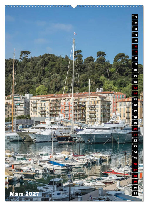 Idyllisches Nizza (CALVENDO Wandkalender 2027)