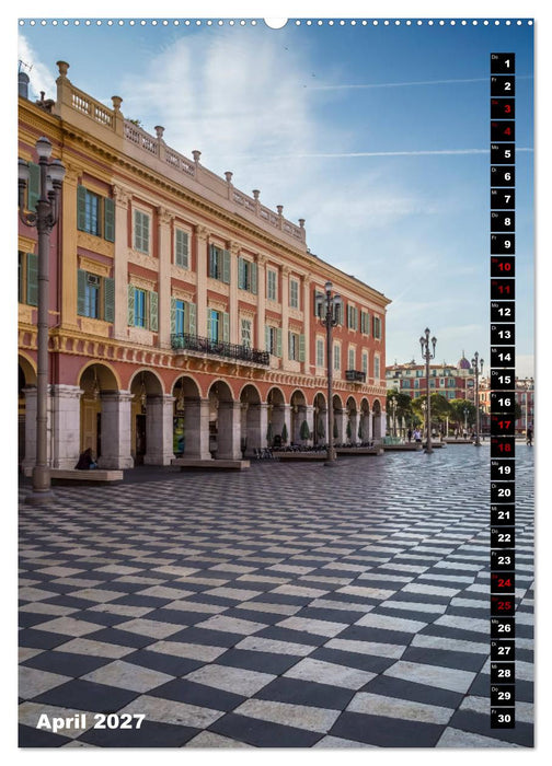 Idyllisches Nizza (CALVENDO Wandkalender 2027)