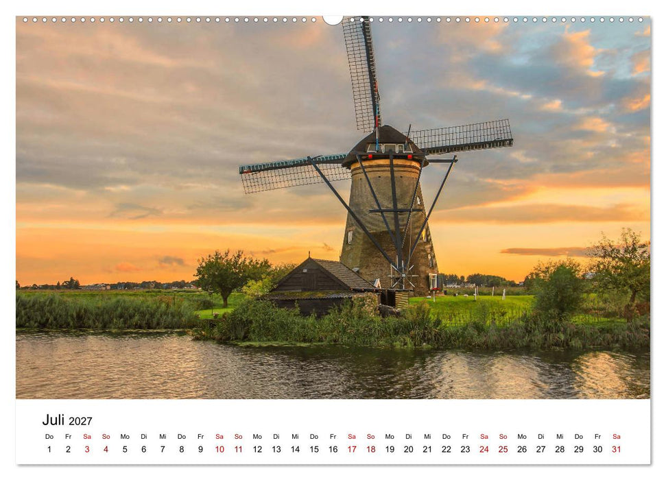 Märchenhafte Windmühlen (CALVENDO Premium Wandkalender 2027)