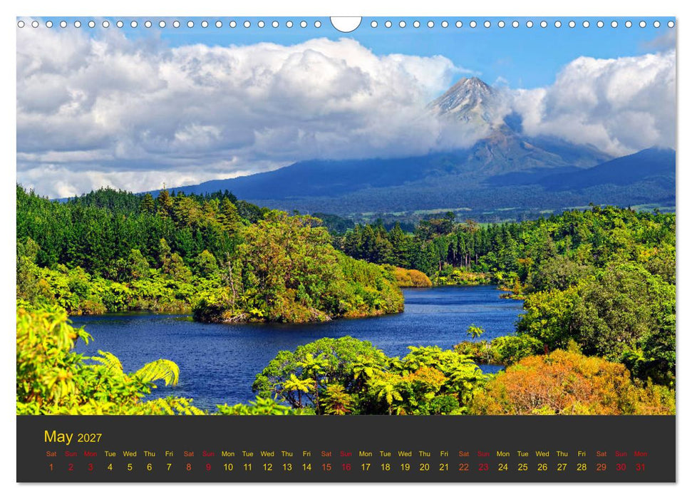 Spirit of New Zealand (CALVENDO Monthly Calendar 2027)
