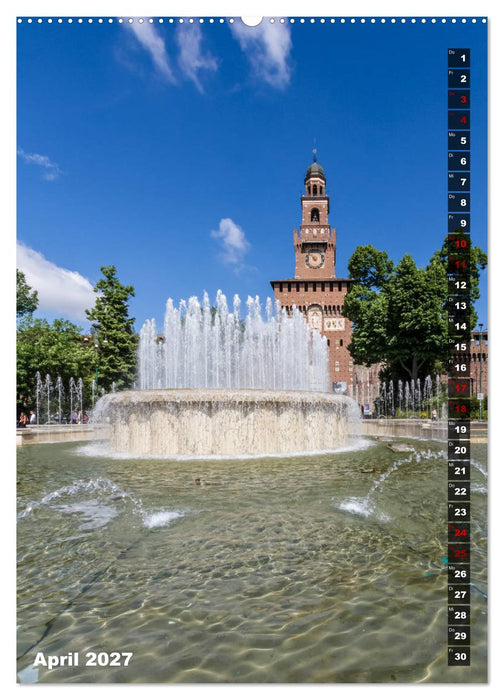 MAILAND Prachtvolle Impressionen (CALVENDO Premium Wandkalender 2027)
