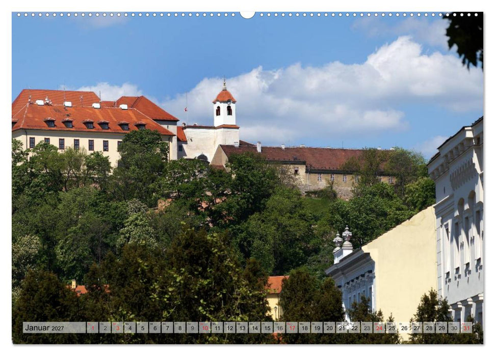 Mähren - Brünn (CALVENDO Wandkalender 2027)