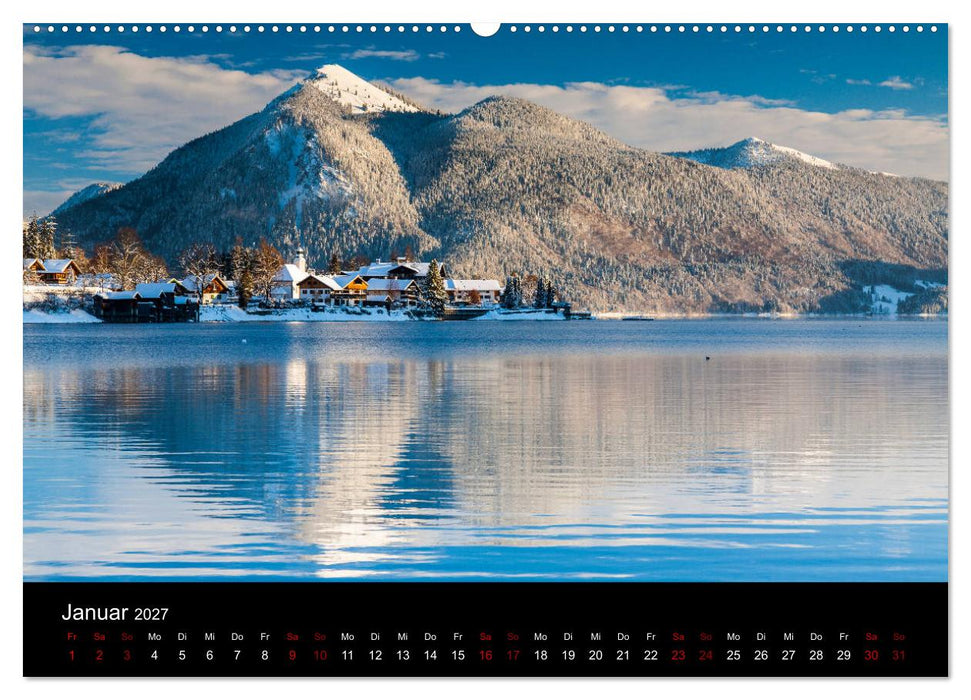 Bayerische Landschaften (CALVENDO Wandkalender 2027)