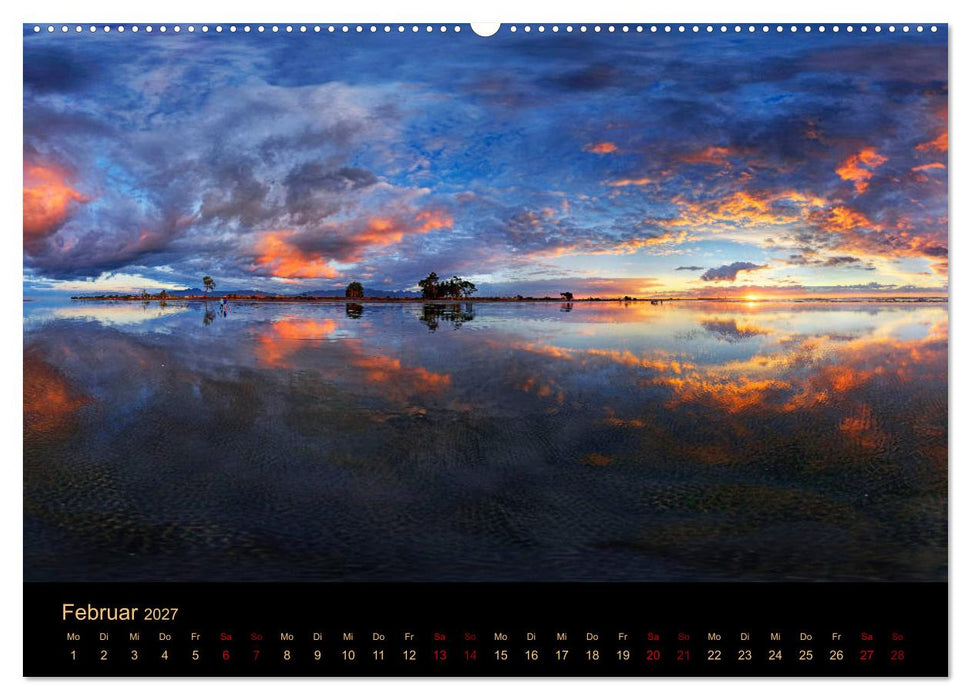 Südseetraum Neuseeland (CALVENDO Premium Wandkalender 2027)