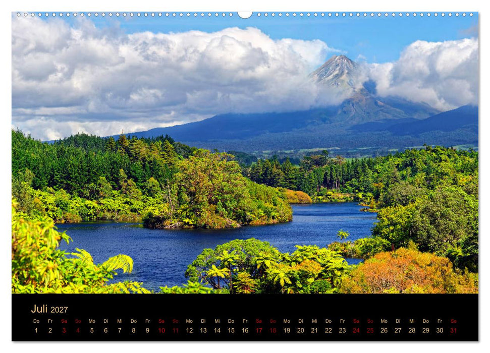 Südseetraum Neuseeland (CALVENDO Premium Wandkalender 2027)