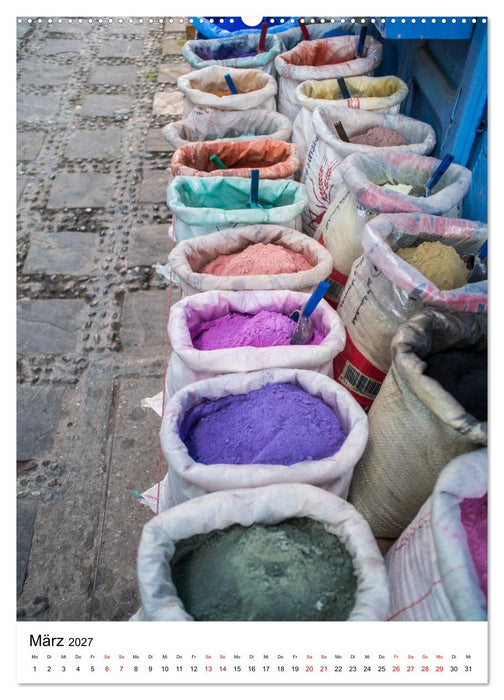 Marokko - Chefchaouen (CALVENDO Premium Wandkalender 2027)