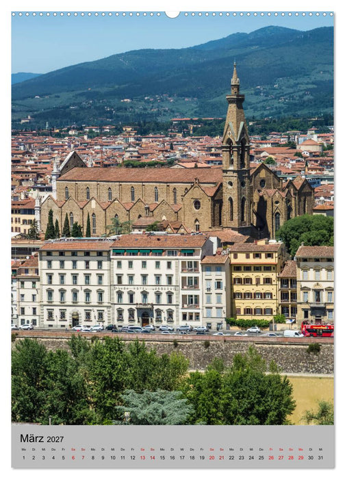 FLORENZ Impressionen bei Tag und Nacht (CALVENDO Wandkalender 2027)