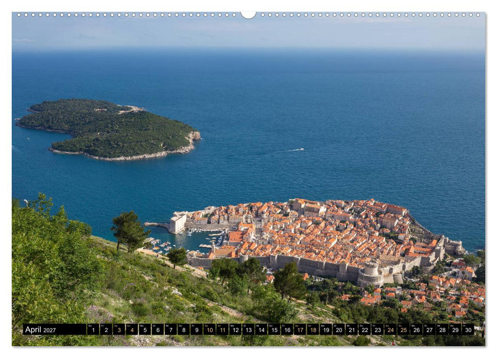 Dalmatien - Perle der Adria (CALVENDO Premium Wandkalender 2027)