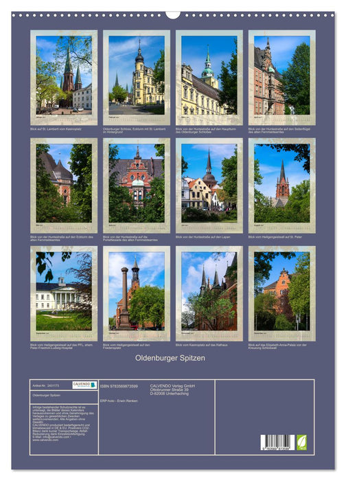 Oldenburger Spitzen (CALVENDO Wandkalender 2027)
