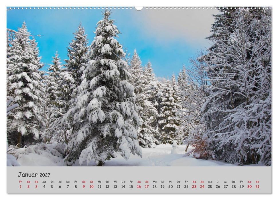 Region Elsass und Vogesen (CALVENDO Wandkalender 2027)