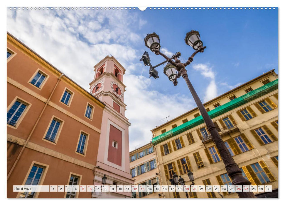 NIZZA Idyllische Impressionen (CALVENDO Wandkalender 2027)