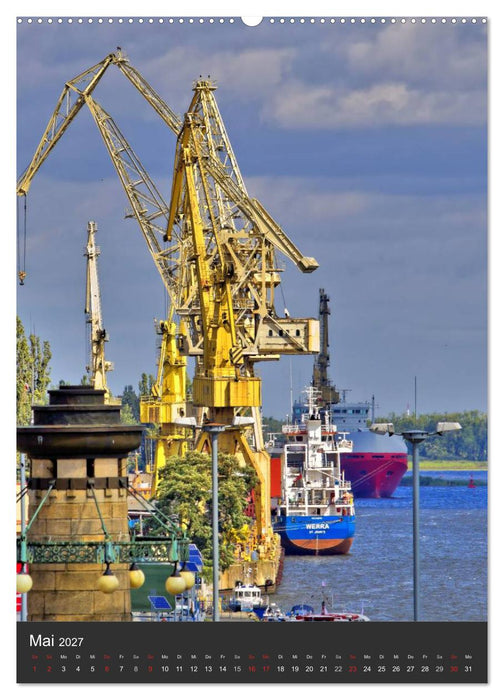 Stettin Szczecin (CALVENDO Premium Wandkalender 2027)
