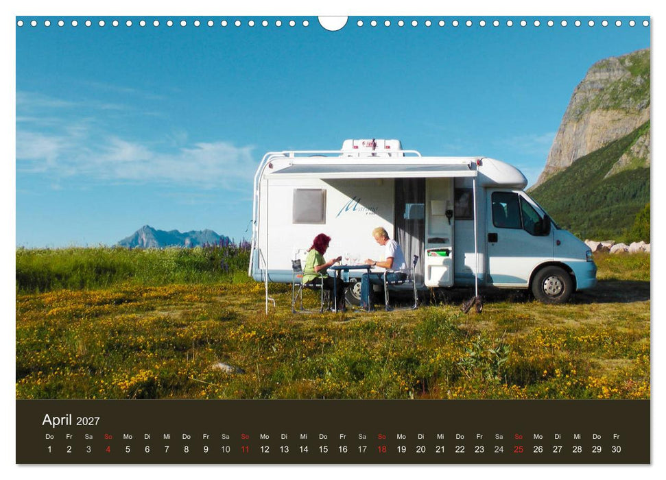 Wohnmobil-Reisen (CALVENDO Wandkalender 2027)