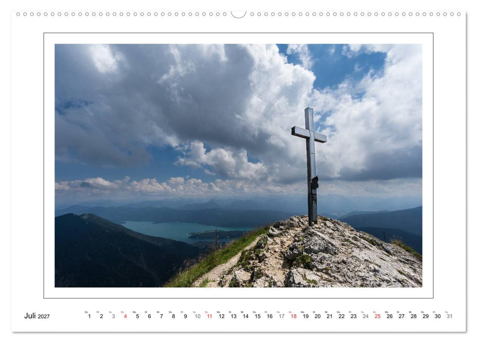 Unterwegs in den Bayerischen Voralpen (CALVENDO Premium Wandkalender 2027)