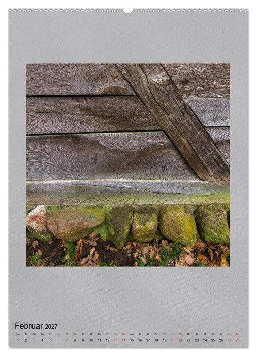 Holz in alten Verbindungen (CALVENDO Wandkalender 2027)