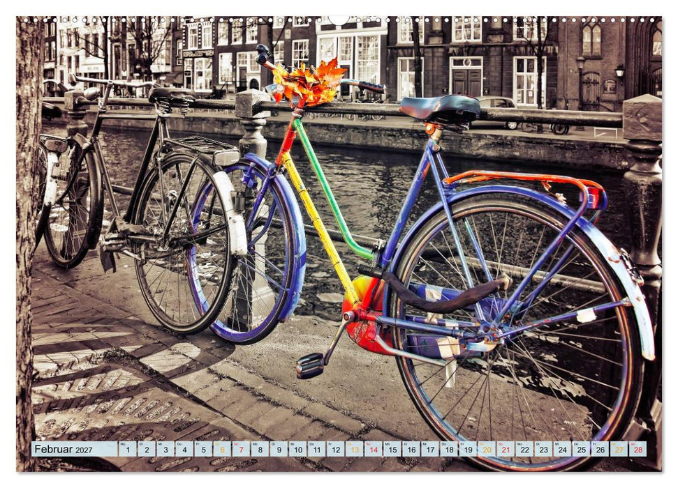 Stadtfahrrad (CALVENDO Premium Wandkalender 2027)
