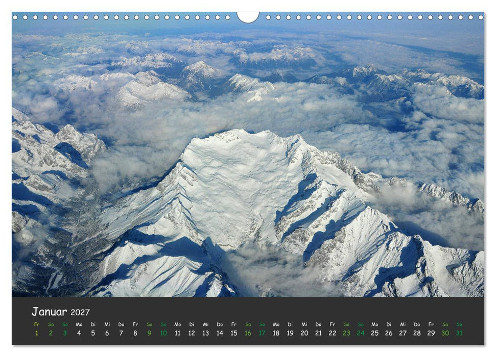 Pilot's-eye view - Die Welt von oben (CALVENDO Wandkalender 2027)