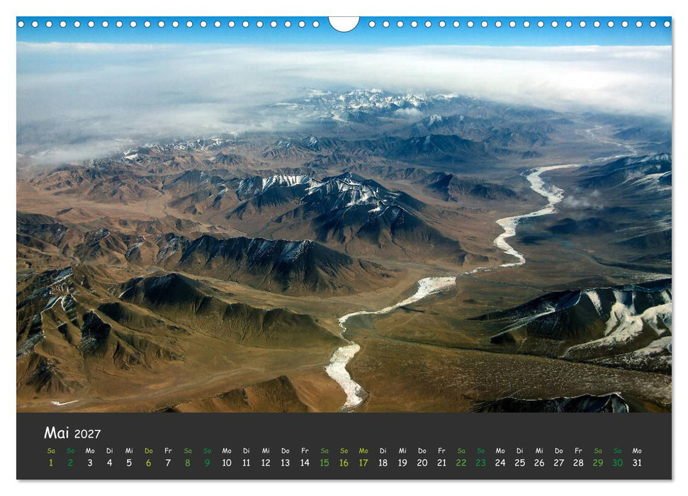 Pilot's-eye view - Die Welt von oben (CALVENDO Wandkalender 2027)