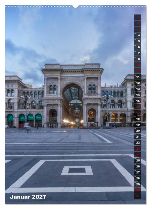 MAILAND Prachtvolle Impressionen (CALVENDO Wandkalender 2027)