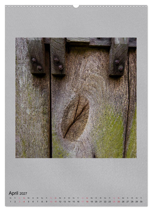 Holz in alten Verbindungen (CALVENDO Premium Wandkalender 2027)
