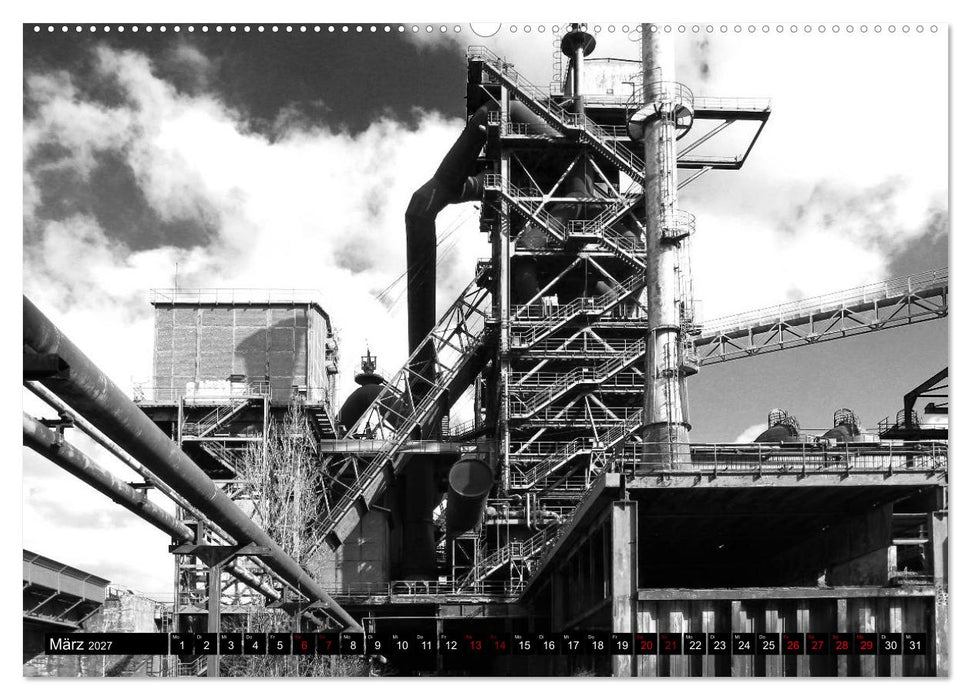 LaPaDu-Hüttenwerk Duisburg (CALVENDO Premium Wandkalender 2027)