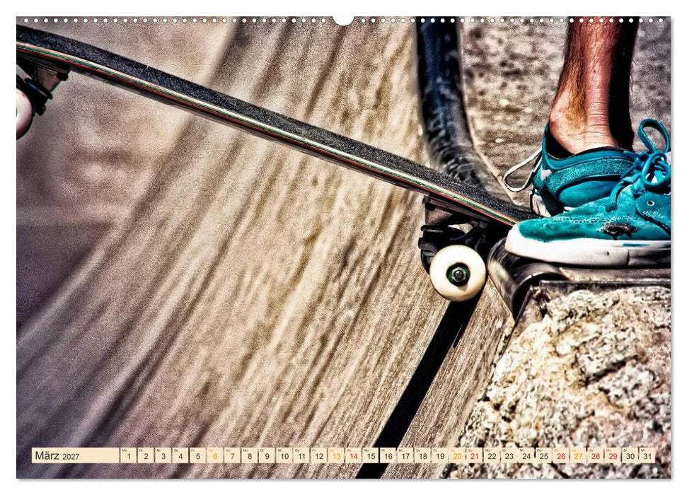 Skateboarding, so cool (CALVENDO Premium Wandkalender 2027)