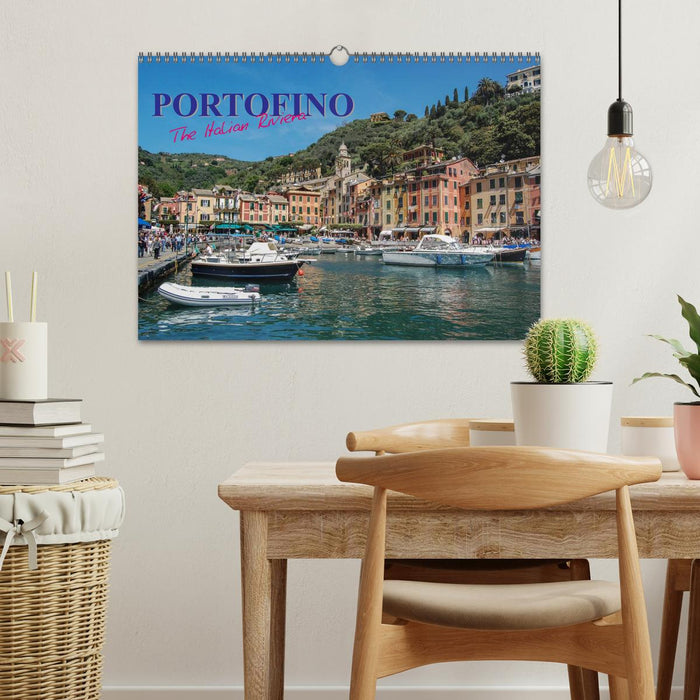 Portofino the Italian Riviera (CALVENDO Monthly Calendar 2027)