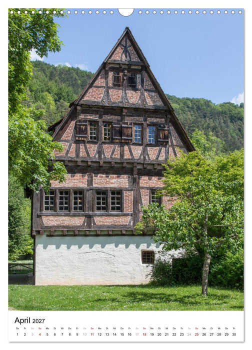 Blaubeuren I Das Kloster - Der Blautopf - Der Ort (CALVENDO Wandkalender 2027)