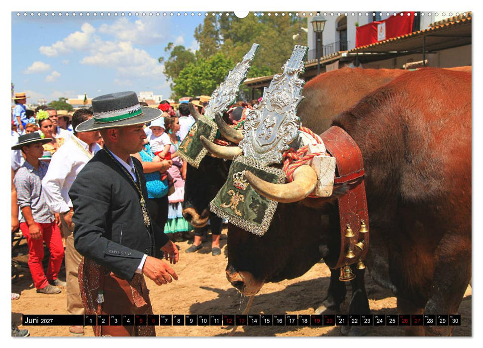 El Rocio - Andalusiens faszinierende Wallfahrt (CALVENDO Premium Wandkalender 2027)