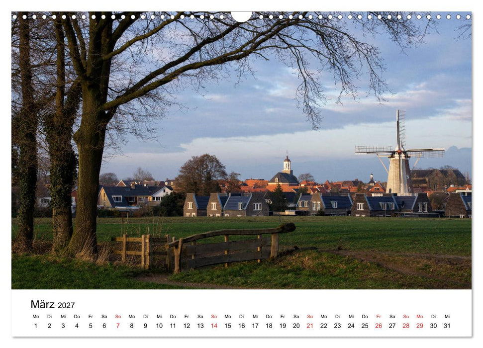 DIE SCHÖNSTEN WINDMÜHLEN IN HOLLAND 2027 (CALVENDO Wandkalender 2027)