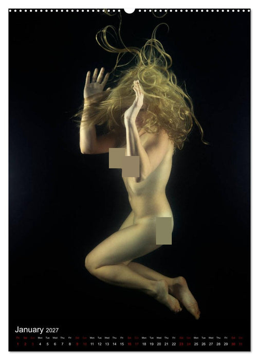 Underwater Erotic Shapes (CALVENDO Premium-Calendar 2027)