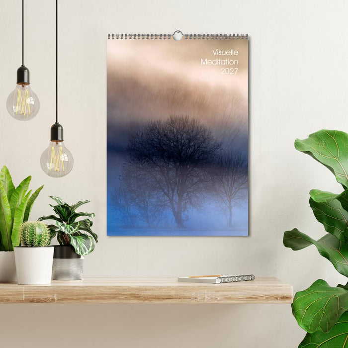 Visuelle Meditation - Glühende Wipfel (CALVENDO Wandkalender 2027)