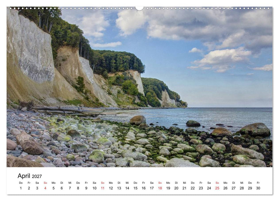 Der Hochuferweg im Jasmund Nationalpark (CALVENDO Premium Wandkalender 2027)