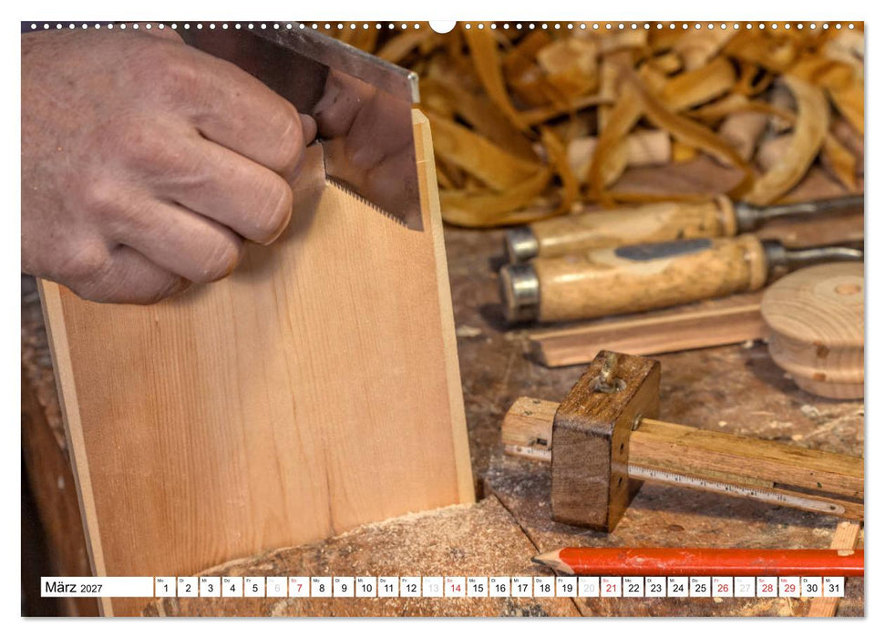 Holz enttäuscht nie (CALVENDO Premium Wandkalender 2027)