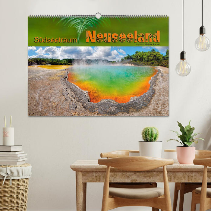 Südseetraum Neuseeland (CALVENDO Wandkalender 2027)