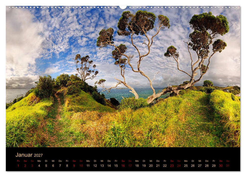 Südseetraum Neuseeland (CALVENDO Wandkalender 2027)