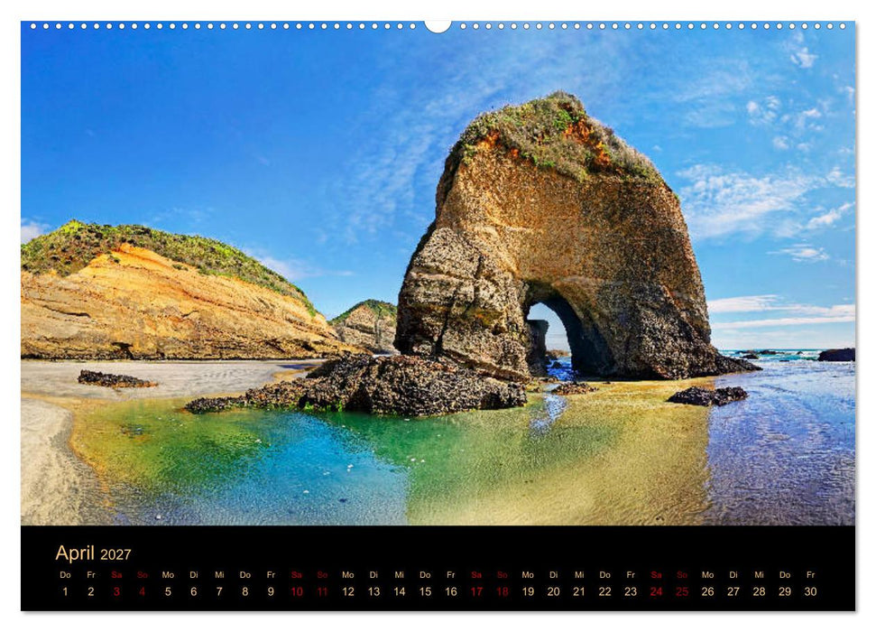 Südseetraum Neuseeland (CALVENDO Wandkalender 2027)