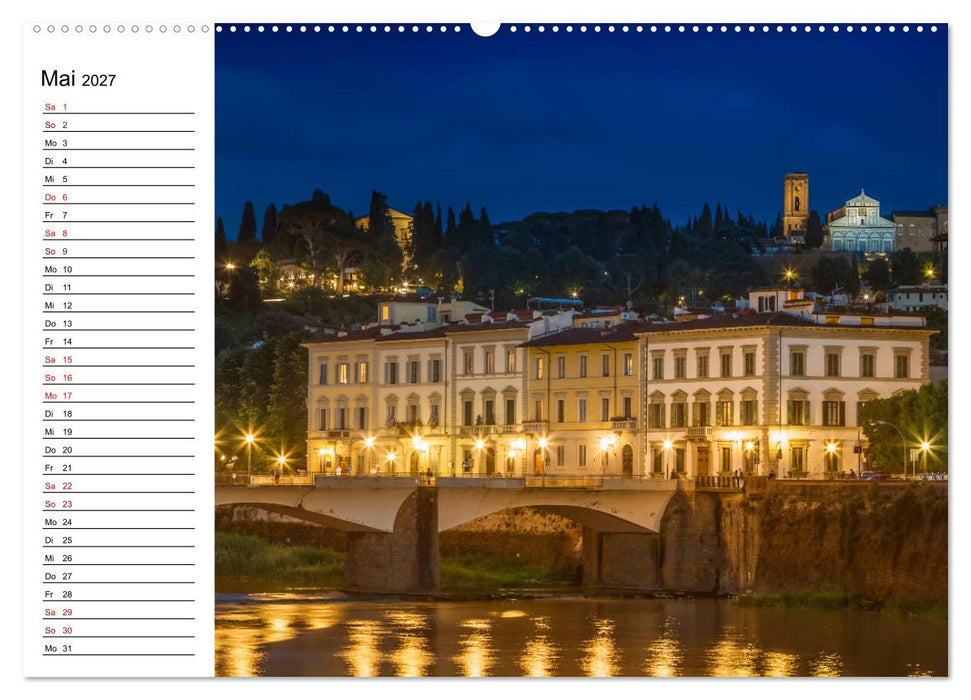 Impressionen aus FLORENZ (CALVENDO Wandkalender 2027)